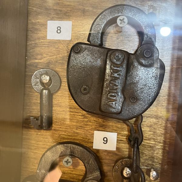 New York, Ontario & Western Railway switch lock and key