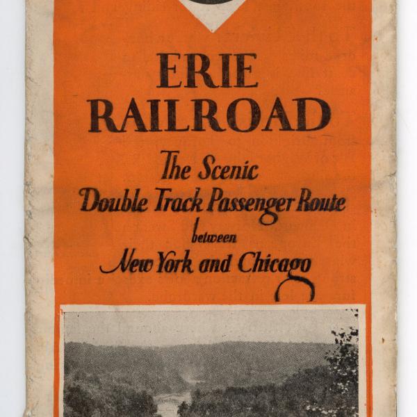 Erie Railroad system timetable, November 8, 1925