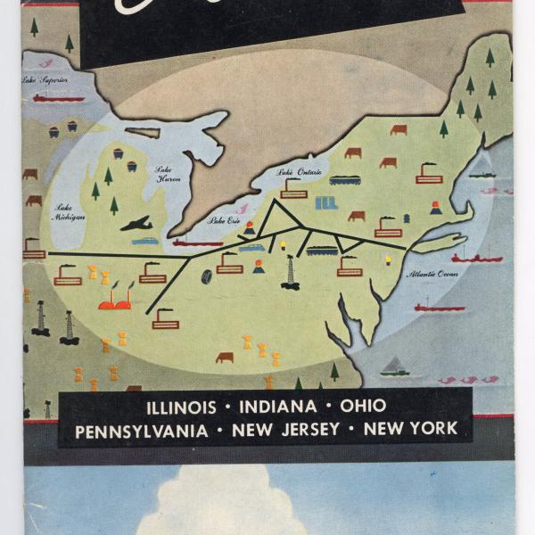 The Erie Area industrial map