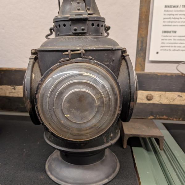 Erie Railroad locomotive class lamp
