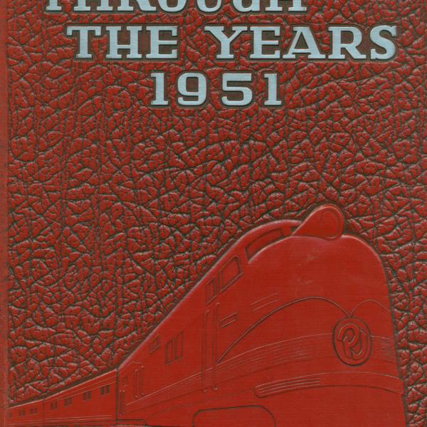 Through the Years 1951, Port Jervis High School Yearbook