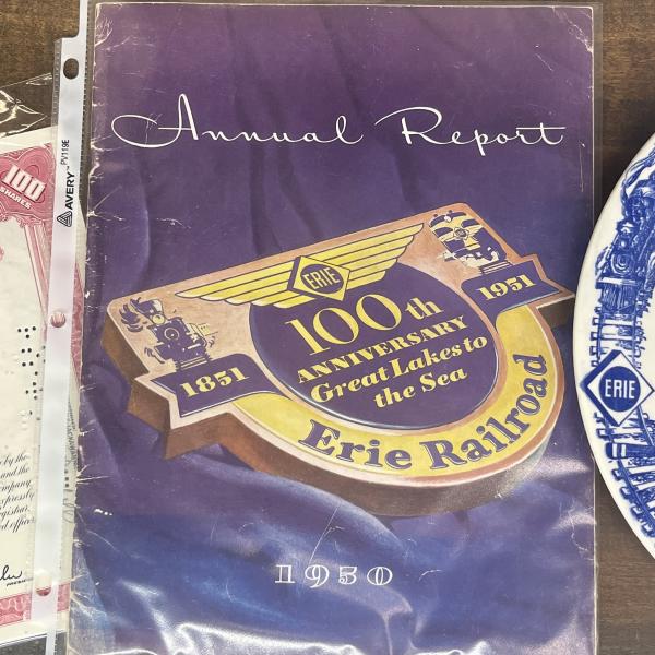 Erie Railroad Annual Report, 1950