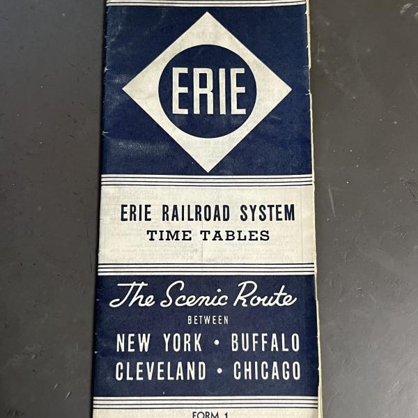 Erie Railroad system timetable, November 24, 1940