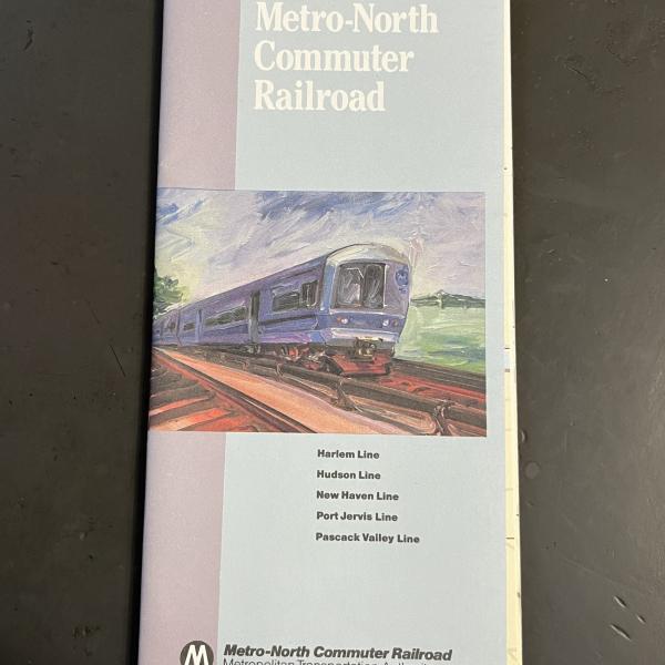 Metro-North Commuter Railroad system timetable, 1990