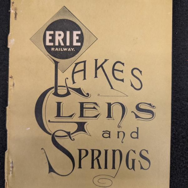 Erie Railway Lakes Glens and Springs