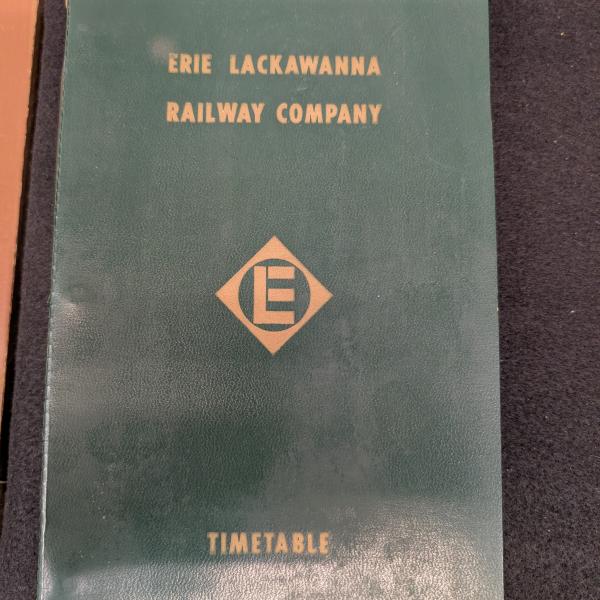 Erie Lackawanna employee timetable, April 25, 1971