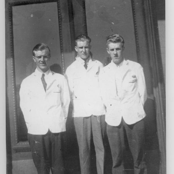 Mounted photograph of Port Jervis Depot Restaurant employees