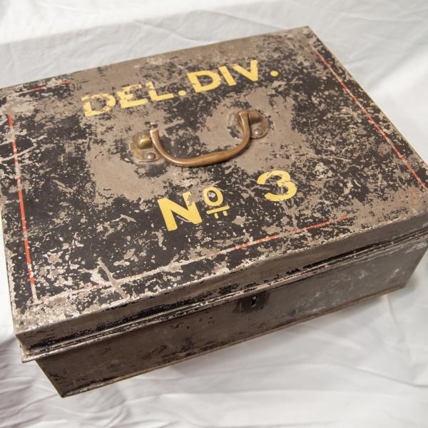 Erie Railroad Delaware Division Deposit Box