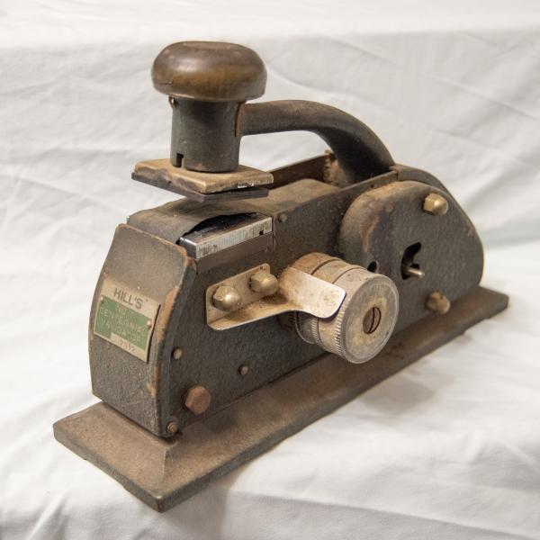 Ticket dater, New York Central Railroad, Tarrytown, NY