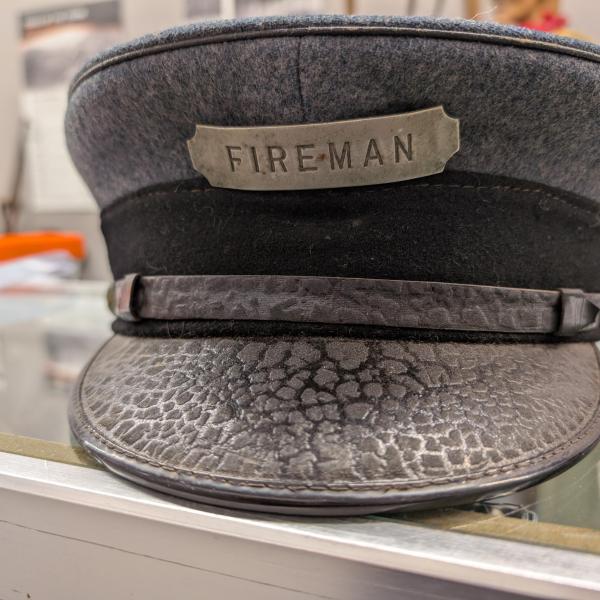 Erie Railroad Fireman hat