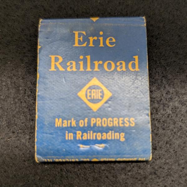 Erie Railroad matchbook