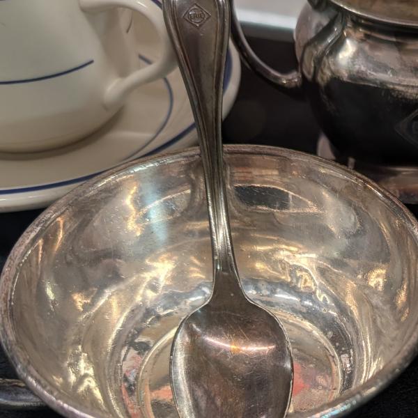 Erie Railroad Dining Car Silver Teaspoon