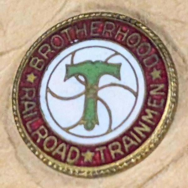 Brotherhood of Railroad Trainmen pin