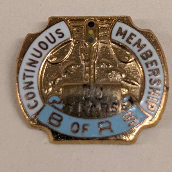 Brotherhood of Railroad Signalmen 30 Year pin