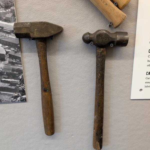 Pair of Erie Railroad hammers