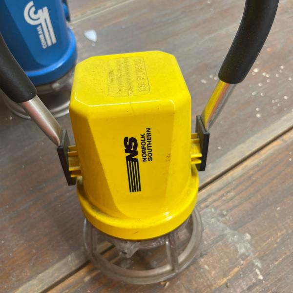 Starlite battery lantern, Norfolk Southern