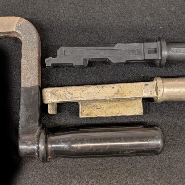 Three independent brake handles