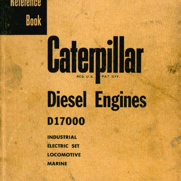 Caterpillar D17000 Diesel Engines manual