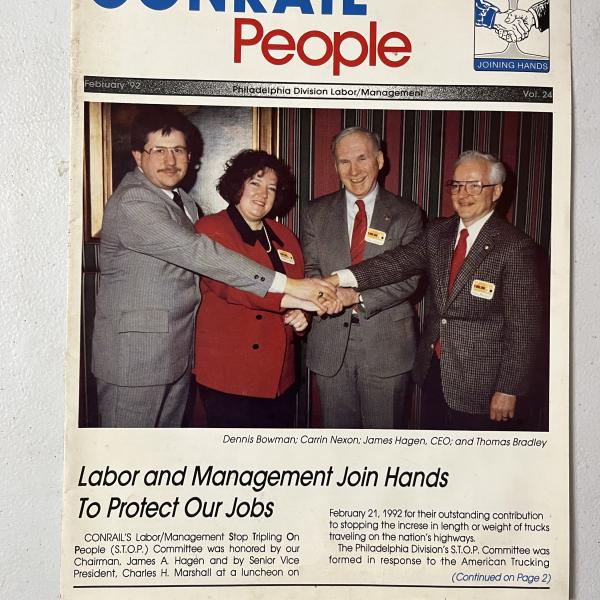 Conrail People Magazine, February 1992