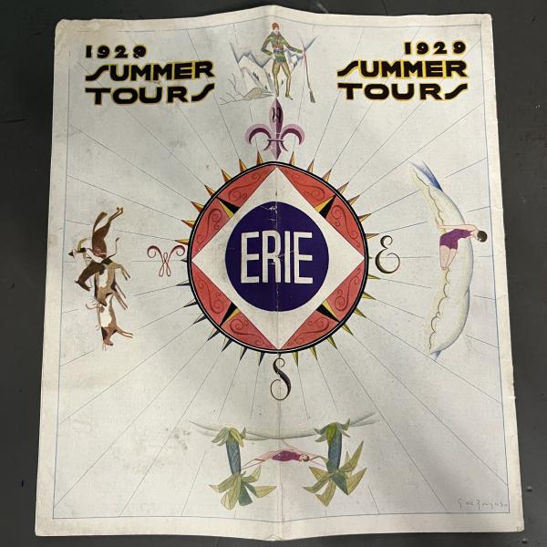 Erie Railroad 1929 Summer Tours Booklet