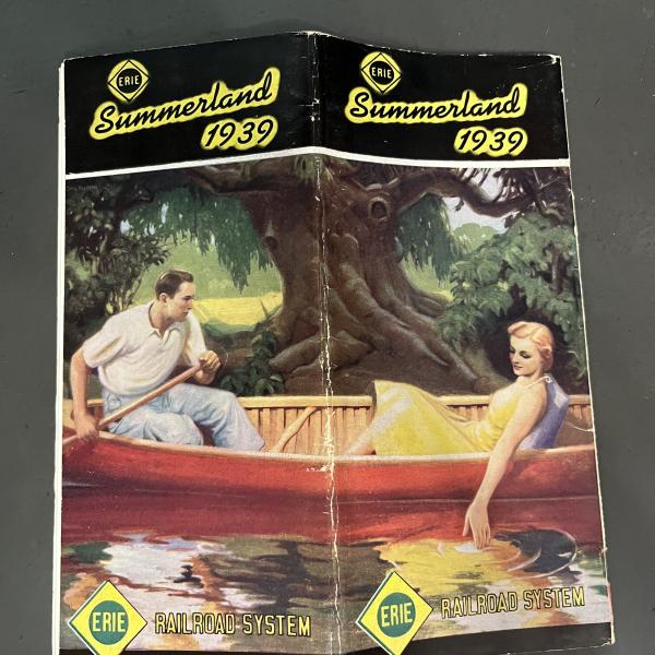 Erie Railroad Summerland 1939 Booklet