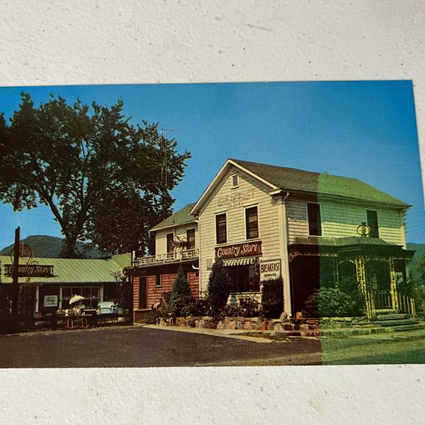 Postcard of Country Store, Port Jervis, NY