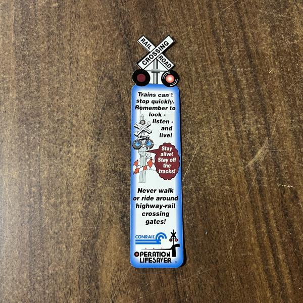 Conrail Operation Lifesaver Bookmark