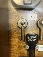 Erie Railroad switch key
