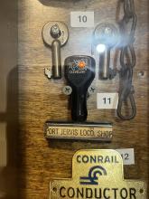 Erie Railroad Port Jervis Loco Shop stamp