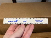 Conrail Operation Lifesaver ruler