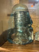 Erie Railway telegraph insulator