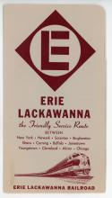 Erie Lackawanna ticket envelope, 1960s