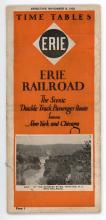 Erie Railroad system timetable, November 8, 1925
