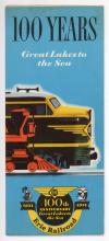 100 Years, Great Lakes to the Sea, Erie Centennial Brochure