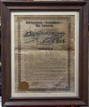Brotherhood of Maintenance of Way Employees charter, Port Jervis, NY