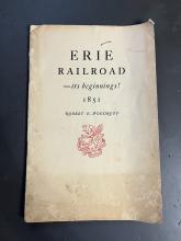 Erie Railroad - its beginnings! 1851