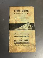 Time Book, The Railroad Department of The Travelers Insurance Company