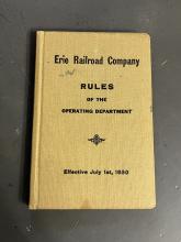 Erie Railroad Company Rules of the Operating Department