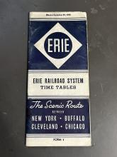 Erie Railroad system timetable, September 29, 1940
