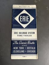 Erie Railroad system timetable, November 24, 1940