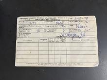 Conrail Inspector's Report on Condition of Air Braks, Train 231, Locomotive 7908 at Port Jervis, February 16, 1979