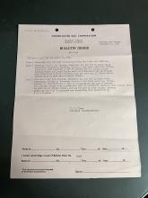 Conrail Bulletin Order, Atlantic Division, Hoboken Division, No. 1-45, September 30, 1980