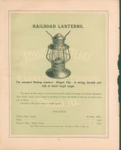 Adams & Westlake Manufacturing Company (Adlake) catalog, 1882 (incomplete)