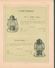 Adams & Westlake Manufacturing Company (Adlake) catalog, 1882 (incomplete)