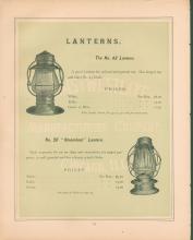 Adams & Westlake Manufacturing Company (Adlake) catalog, 1882 (incomplete)