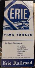 Erie Railroad system timetable, June 22, 1952