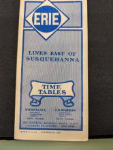 Erie Railroad timetable, lines east of Susquehanna, October 20, 1907