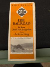 Erie Railroad system timetable, April 25, 1926