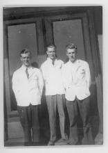 Mounted photograph of Port Jervis Depot Restaurant employees