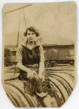 Photograph of Laura Carty, Erie employee in Port Jervis